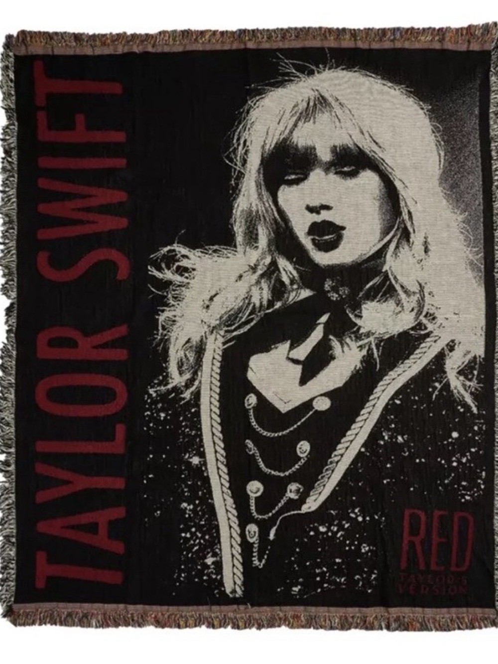 Taylor Swift Red blanket throw